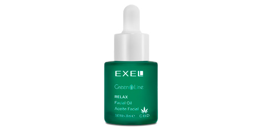 EXEL: Relax Aceite Facial con CBD y aceite de Moringa 