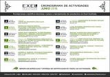 Cronograma de actividades del mes de junio del Exel Institute