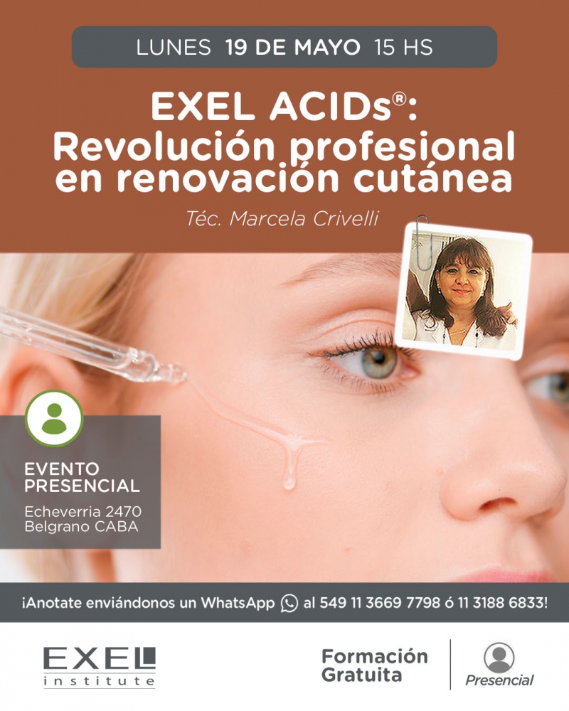 EXEL ACIDs: Revolucin profesional en renovacin cutnea